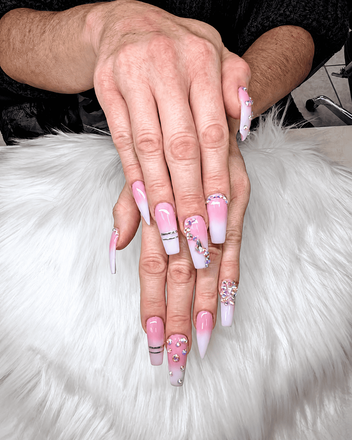 Nail design 2 at Q Nails Belmead Edmonton